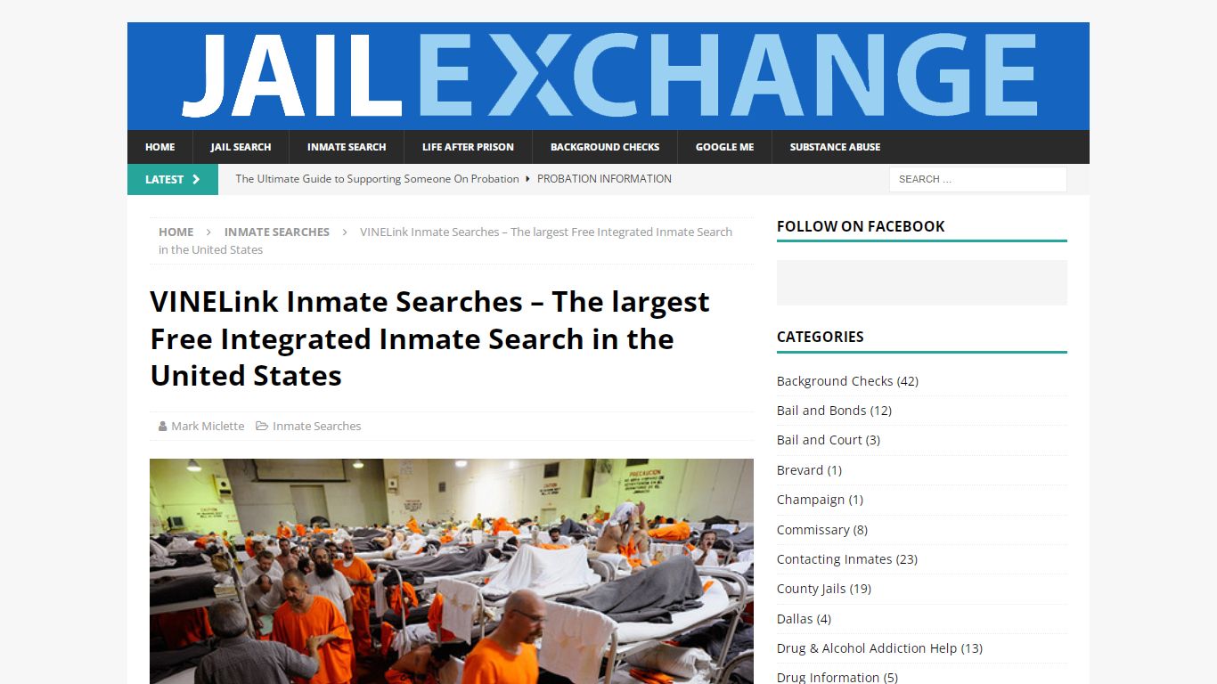 VINELink Inmate Searches - Jail and Inmate Search Blog